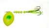 Yakima Bait Mulkey's Guide Flash Uv Salmon Trolling Squid Spinner