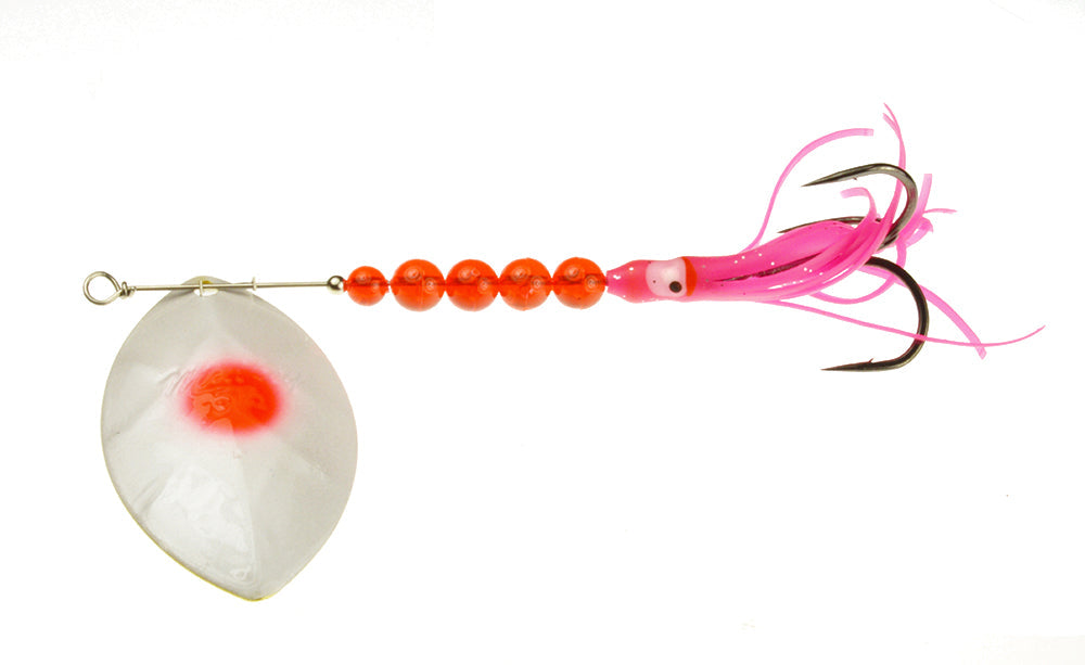 Yakima Bait Mulkey's Guide Flash Uv Salmon Trolling Squid Spinner