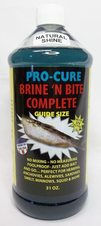 Pro-Cure Brine 'N' Bite Complete - Guide Sized Liquid