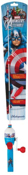 Shakespeare Captain America Spincast Combo Kit