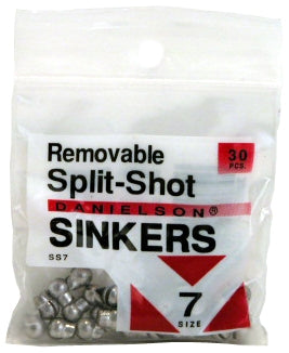 Danielson Removable Round Split-Shot Sinkers ZZZ