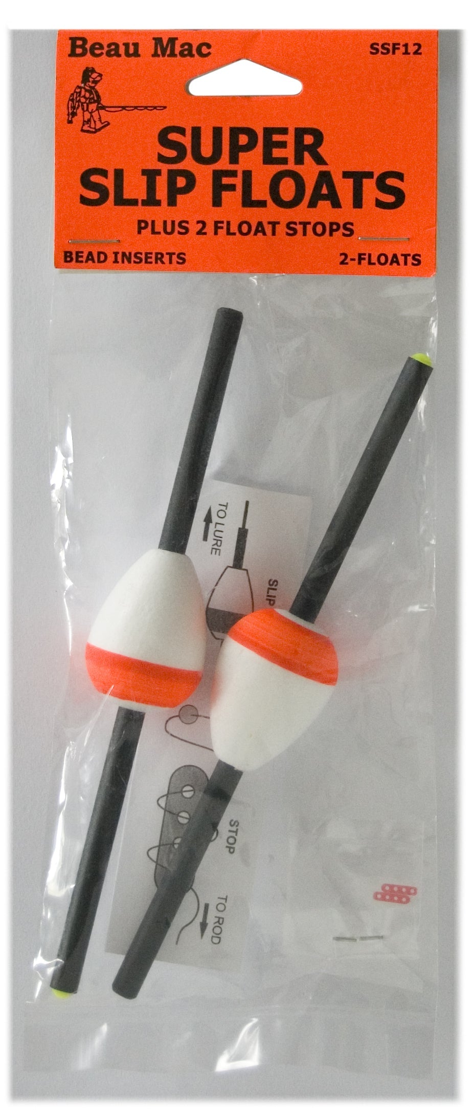 Beau Mac Super Slip Pear Foam Floats-Weighted