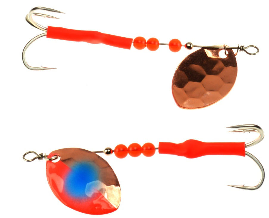 VIP Outdoors 3.5 Cascade Salmon Spinner 2-Pk