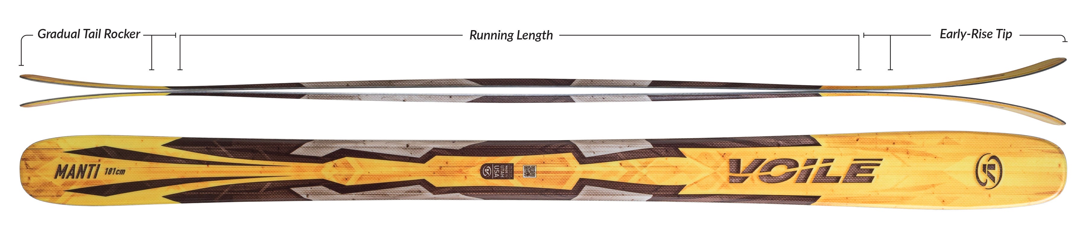 Voile Manti Skis Mens - Ascent Outdoors LLC