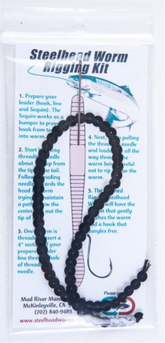 Mad River Mfg. Steelhead Worm Rigging Kit