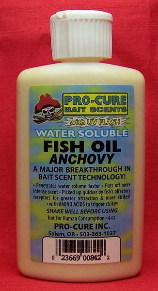 Pro-Cure Water Soluble 4Oz Fish Oil & Uv Flash